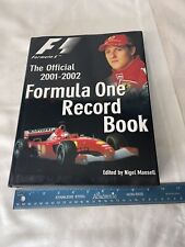 The Official 2001-2002 Formula One Record Book Vintage Large Coffee Table Racing picture
