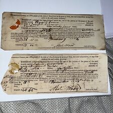 1824 Pre Civil War Washington County New York Civil Court Judgment Documents picture