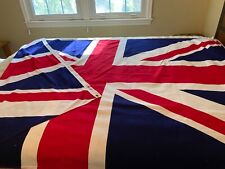 LARGE FLAG BRITISH UNION JACK,  EXCELLENT CONDITION picture