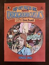 Rip Off Press Inc. Presents Underground Classics #4 The Early Work Of Greg Irons picture