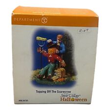 Department 56 Village Halloween 2005 Topping Off The Scarecrow 54701 picture