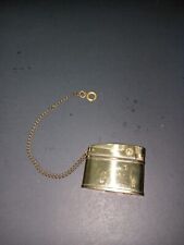 Vintage Brother-Lite Gas Lighter With Pocket Chain Made In Japan RARE  picture