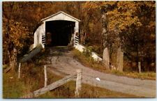 Postcard - Heart of Amishland - Nolt's Point Mill Bridge - Pennsylvania picture