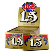 JOB 1.5 Gold Rolling Paper 1 1/2 Cigarette Papers (Full Box of 24) picture