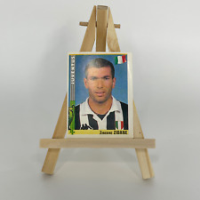 Panini EURO FOOTBALL 1998-99 #54 Zinedine Zidane Rookie Juventus picture