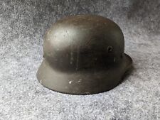 RARE WW2 Field 'Heavy Pour' German M40 Helmet picture