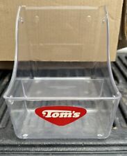 Vintage Tom's Peanuts ( Plastic ) Advertising Lance Display Store Rack , Counter picture