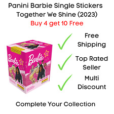 Panini Barbie Together We Shine Single Stickers (2023) - Buy 4 get 10 Free picture