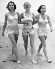 1930s Starlets in Bathing Suits Photo - Carol Hughes, Marie Wilson, June Travis picture