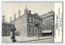1908 Philadelphia Congress Hall, Gibbs & Bro PA Advertising Posted Postcard picture