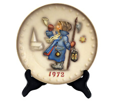 Goebel 1972 MJ Hummel 2nd Annual Plate Vintage Hand Painted West Germany Hum 265 picture