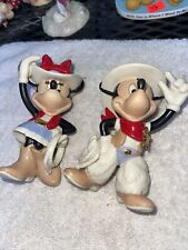 Lenox Disney Mickey Minnie Mouse Rodeo Figurine Set picture