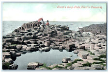 c1910 Giant's Soup Plate Giant's Causeway Bushmills Ireland Antique Postcard picture