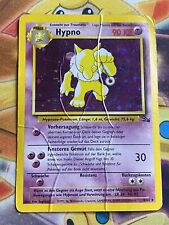 Hypno 8/62 Rare Holo Pokémon Card Fossil Set (German) HP picture