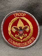 (124) Boy Scouts -  Troop Commissioner  position patch picture