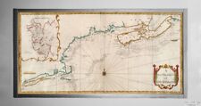 1758–1760 Map - A correct map of the coast of New England|Notes: Appears in The picture