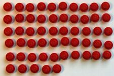🟢LEGO Part 4073 #6314121/6141 Plate 1 x 1 ROUND - BRIGHT RED- Lot of 65 picture