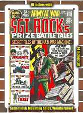 Metal Sign - 1971 Sgt. Rock's Battle Tales- 10x14 inches picture