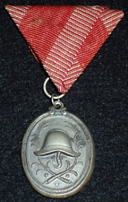 Weimar Republic Interwar Era Bavarian State 25 Year Fire & Police Service Medal picture
