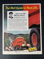 Vintage 1947 GMC Trucks Print Ad picture
