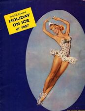 Vintage 1957 Ice Vogues Souvenir Program Holiday On Ice Show picture