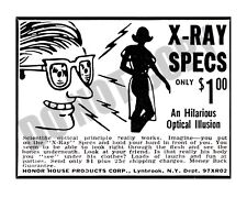 1960s X-Ray Specs See Your Teacher Naked Comic Book Back Page Ad 8x10 Photo picture