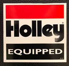 HOLLEY EQUIPPED RACE CAR PARTS DECAL STICKER picture