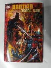 Batman Shadow War New DC Comics HC Sealed Crossover Event Deathstroke Robin picture