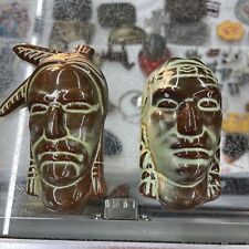 Frankoma Native American Head Pottery Good Condition picture