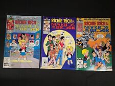 1991 Harvey - Richie Rich & New Kids on The Block # 1 - 3 Comic lot picture