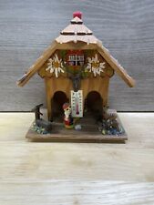 Vtg Gebrauchsanweisung German Wooden Weather Thermometer Barometer House Cabin picture