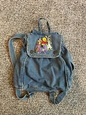 Winnie The Pooh Friends Vintage 90’s Denim Jean Mini Backpack picture