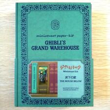 Arrietty Miniatuart Kit papercraft Ghibli's Grand Warehouse Ghibli Park limited picture