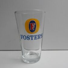 Foster's Australian Lager Heavy Beer Glass 6 inches Thick Pint picture