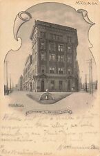 Commercial Savings Bank Macon Georgia GA Albertype Co. 1907 Postcard picture