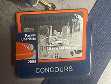 2008 Porsche Parade Charlotte Concours Badge - RARE Awesome L@@K picture