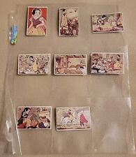 1938 SNOW WHITE AND THE SEVEN DWARFS LOT Of 8 Poster Stamps Armour & Company  picture