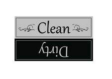 Clean / Dirty Dishwasher Magnet - Glossy Waterproof Magnet - 2 x 3.5 inches. picture