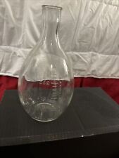 Vintage Macbick 2000ml Pyrex Lab Glass  Bottle Beaker For Saline picture