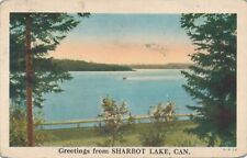 Greetings from Sharbot Lake, Ontario, Canada - Lake View - pm 1945 - WB picture