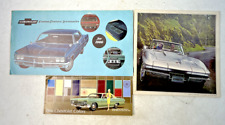 Vintage 1966 Assorted Chevrolet Brochures - Lot of 3 picture