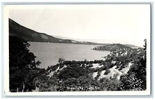 Clearlake California CA Postcard RPPC Photo Lake Co. View c1940's Posted Vintage picture