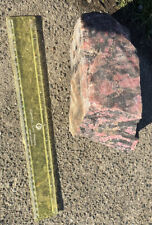 Austrilian rhodonite rough massive 9 Pound 2 Ounce. picture