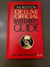 VINTAGE 1979 Mr. Boston Deluxe Official Bartenders Guide NEW WORLD WIDE EDITION picture