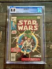 Marvel Star Wars #1 (1977) CGC 8.0 Pages  1st Printing Luke Skywalker picture