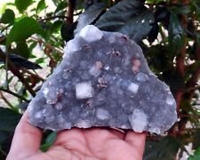 APOPHYLLITE On STILBITE & CHALCEDONY Matrix Minerals A-4.24 picture