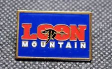Loon Mountain Ski Resort New Hampshire Blue Ski Pin picture
