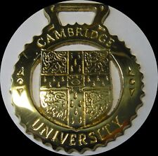 CAMBRIDGE UNIVERSITY    Horse brass  (N581) picture