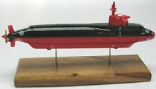 Nuclear NR-1 Research Submarine Wood Model Replica SMALL  picture