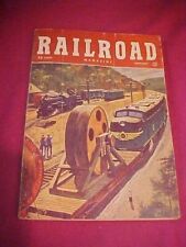 Vintage 1951 Railroad Magazine. September 1951. great condition for it's age. picture